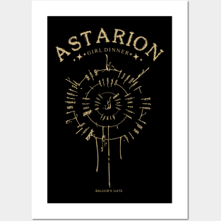 Astarion Girl Dinner Minimalist Posters and Art